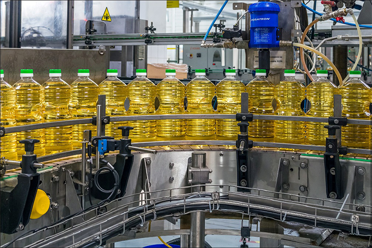 大型食用油灌装机