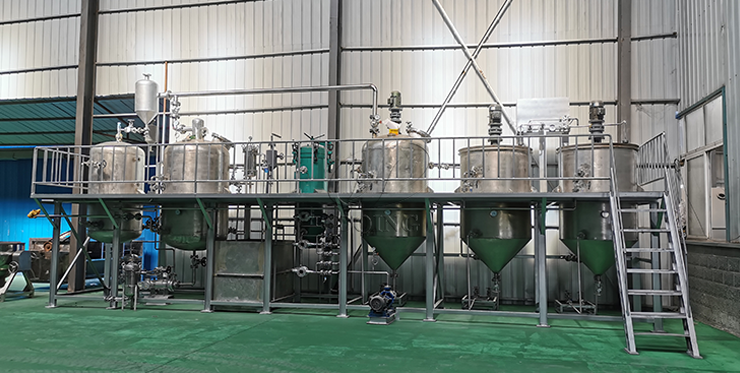 小型棉籽油精炼设备