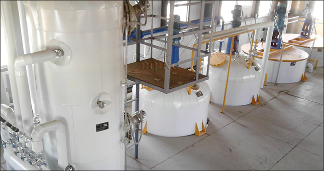 半连续棕榈油精炼设备